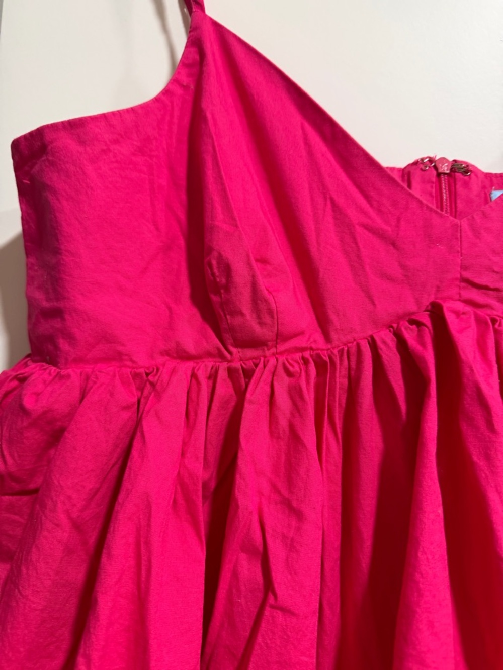 CeCe Hot Pink Spaghetti Strap Dress - Picture 4 of 5